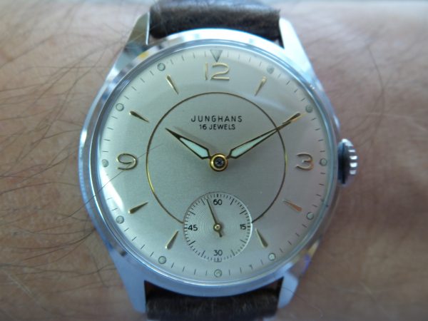 Junghans Herrenuhr Bj. ca. 1952<br><font color=red>(verkauft)</font>