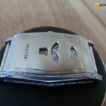 Bulova Scheibenuhr nach der Restauration.
